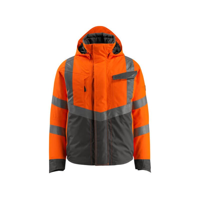 Mascot Hastings Winterjacke hi-vis orange/dunkelanthrazit