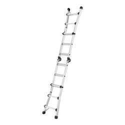 Hailo M80, Alu-Teleskopleiter, 4x3 Sprossen