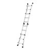Hailo M80, Alu-Teleskopleiter, 4x3 Sprossen