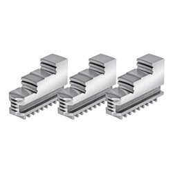 HOLEX Drehbacken-Set, 3-teilig, gehärtet, für Futtertyp 160 mm