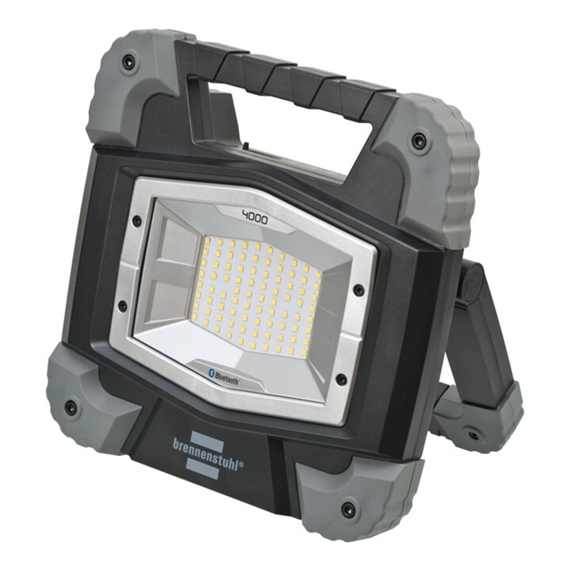 Bluetooth Akku LED Baustrahler TORAN 4000 MBA mit Lichtsteuerungs-APP, IP55, 3800lm, 40W