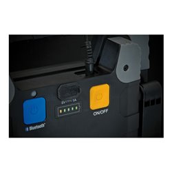 Bluetooth Akku LED Baustrahler TORAN 4000 MBA mit Lichtsteuerungs-APP, IP55, 3800lm, 40W