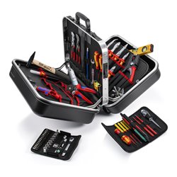 KNIPEX 00 21 42 Werkzeugkoffer 'BIG Twin' Elektro 66-teilig 290 mm