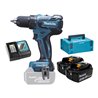 Makita Akku-Bohrschrauber DDF459RFJ Set mit 2 Akkus 3,0 Ah