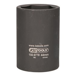 KS Tools 3/4 Zoll Traggelenk-Stecknuss für PSA, 44 mm