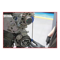 KS Tools Riemenscheiben-Ausrichtwerkzeug-Satz, 3-tlg.