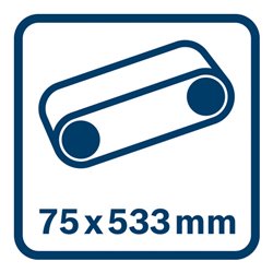 Bosch Bandschleifer GBS 75 AE ZB Koffer