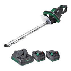 STIER Akku-Heckenschere SHS-54 + Akku, 36 V, 2,5 Ah + Schnellladegerät, 36 V, 3 A + gratis Akku
