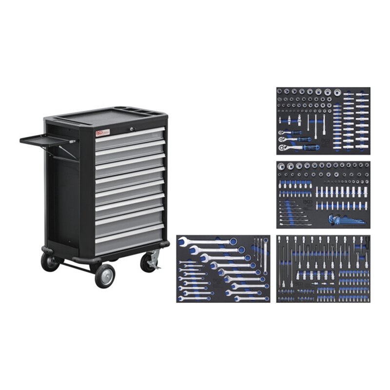 BGS Werkstattwagen 8 Schubladen mit 293 Werkzeugen