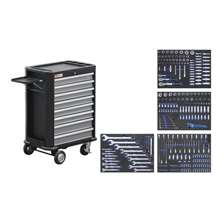 BGS Werkstattwagen 8 Schubladen mit 293 Werkzeugen
