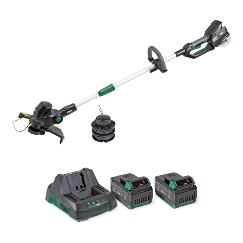 STIER Akku-Rasentrimmer SRT-75 + Akku 36V 2,5Ah + Schnellladegerät 36V 3A + gratis Akku