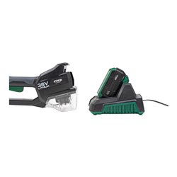 STIER Akku-Rasentrimmer SRT-75 + Akku 36V 2,5Ah + Schnellladegerät 36V 3A + gratis Akku
