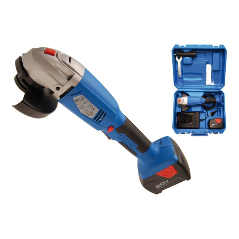 BGS Akku-Winkelschleifer 7.000 U/min 20 V 1,5 Ah