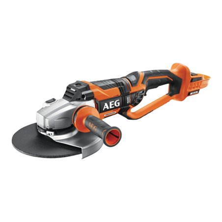 AEG Akku-Winkelschleifer 18 V, Brushless, BEWS18-230BL-0  inkl. Schutzhaube, Zusatzhandgriff im Karton