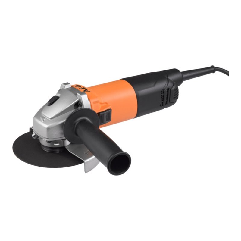 AEG Winkelschleifer WS 8-125 S 800W inkl. 2x Diamant-Trennscheiben, Schutzhaube, Zusatzhandgriff im Transportkoffer