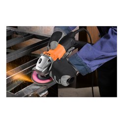 AEG Winkelschleifer WS 8-125 S 800W inkl. 2x Diamant-Trennscheiben, Schutzhaube, Zusatzhandgriff im Transportkoffer