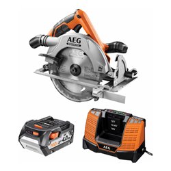 AEG Akku-Handkreissäge BKS 18 18V inkl. 1x 18V / 4,0 Ah PRO Akku, Ladegerät in Transporttasche