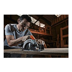 AEG Akku-Handkreissäge BKS 18 18V inkl. 1x 18V / 4,0 Ah PRO Akku, Ladegerät in Transporttasche