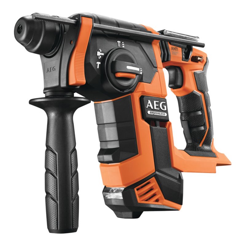AEG Brushless Akku-Kombihammer BBH 18BL LI-401C 18V inkl. 1x 4,0 Ah PRO Akku, Ladegerät im Transportkoffer