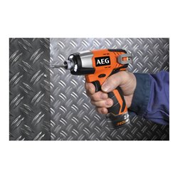 AEG Akku-Schlagschrauber BSS12CLI-202C 12V inkl. 2x 12V / 2,0 Ah PRO Akku, Ladegerät, Transportkoffer