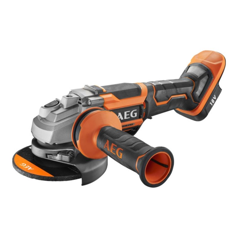 AEG Akku-Winkelschleifer BEWS18-125BLPX-0 18V Solo-Version inkl. Schutzhaube im Karton