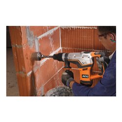 AEG Kombihammer KH 5 G 1100W inkl. Zusatzhandgriff, Bohrtiefenanschlag im Transportkoffer