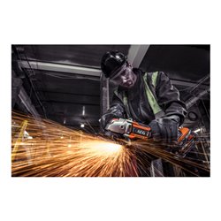 AEG Brushless Akku-Winkelschleifer BEWS18-125BLPX-602C 18V inkl. 2x 18V / 6,0 Ah HD PRO Akku, Ladegerät und Transportkoffer