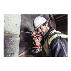 AEG Akku-Schlagbohrschrauber BSB18C2XLI-X02C 18V inkl. 1x 18V / 2,0 Ah PRO Akku, 1x 18V / 4,0 Ah PRO Akku, Ladegerät und Transpo