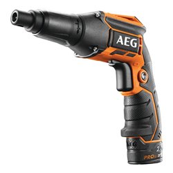 AEG Akku-Trockenbauschrauber BTS12CLI-202C 12V inkl. 2x 12V / 2,0 Ah PRO Akku, Ladegerät und Transportkoffer