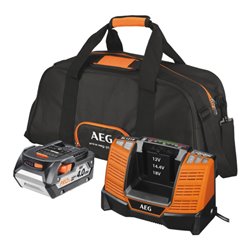 AEG Starterset SETL1840BL inkl. 1x 4,0 Ah PRO Akku, Ladegerät in Werkzeugtasche