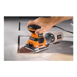 AEG Deltaschleifer FDS 140 260W inkl. 3x Schleifpapier, Staubbeutel im Karton