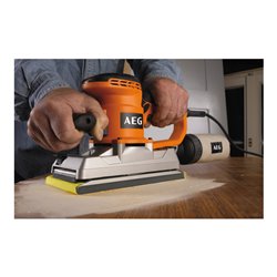 AEG Schwingschleifer FS 280 500W inkl. 3x Schleifblätter, Staubbeutel im Karton