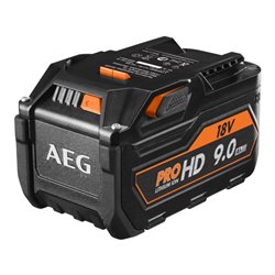 AEG Akku 18V 9,0 Ah HD PRO Li-Ion L1890RHD