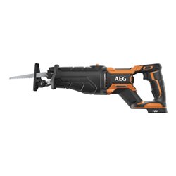 AEG Brushless Akku-Säbelsäge BUS18BL-0 18V Solo-Version inkl. Sägeblätter im Karton