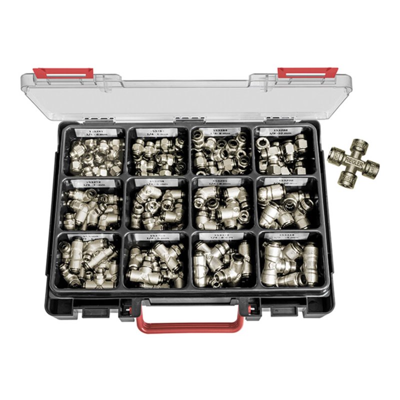 Riegler Sortimentsbox Schnellsteckverbindungen  »universal short «