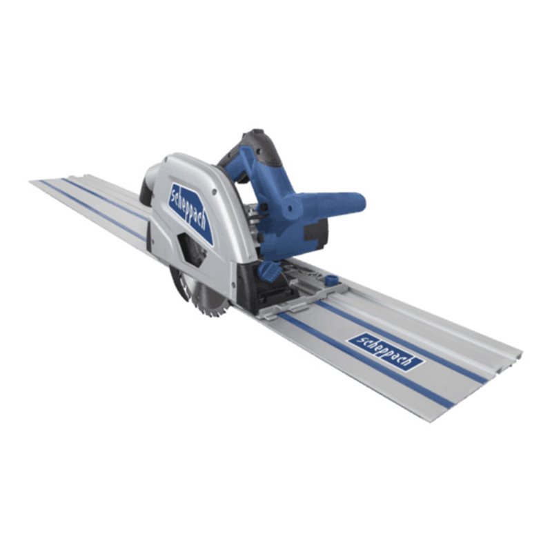 Scheppach Tauchsäge PL55Li inkl. 1x Akku und Ladegerät, 2x70cm Schiene - 160mm