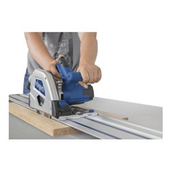 Scheppach Tauchsäge PL55Li inkl. 1x Akku und Ladegerät, 2x70cm Schiene - 160mm