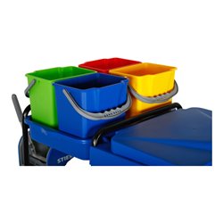 STIER Großer Hygiene- und Reinigungswagen im Set