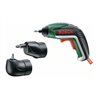 Bosch Akku-Schrauber Lithium-Ionen IXO, Full Set mit Winkelaufsatz und Exzenteraufsatz