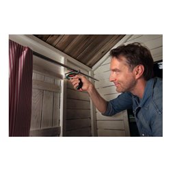 Bosch Akku-Schrauber Lithium-Ionen IXO, Full Set mit Winkelaufsatz und Exzenteraufsatz