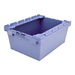 Bito Mehrwegbehälter Doppelboden ohne Klappdeckel blau