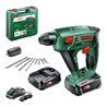 Bosch Akku-Bohrhammer Uneo Maxx, mit 2 x PBA 18V 2.5 Ah Akku