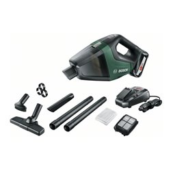 Bosch Akku-Handstaubsauger UniversalVac 18, mit 1 x PBA 18 V 2.5 Ah Akku