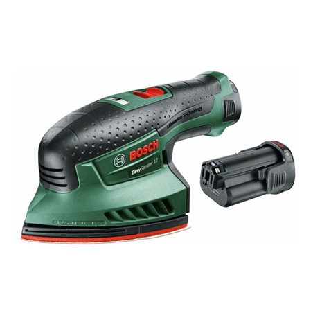 Bosch Akku-Multischleifer EasySander 12, mit 2 x PBA 12V 2.5 Ah Akku