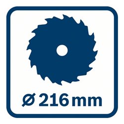 Bosch Akku-Kapp- und Gehrungssäge BITURBO GCM 18V-216,  Solo Vers., o. Akku u. Ladege.