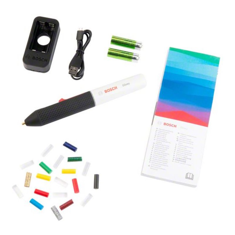 Bosch Akku-Heißklebestift Gluey, Cupcake Pink