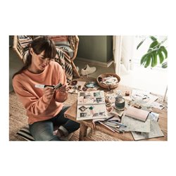 Bosch Akku-Heißklebestift Gluey, Smoky Grey