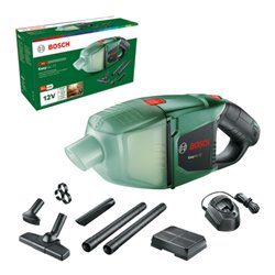 Bosch Akku-Handstaubsauger EasyVac 12, mit 1 x PBA 12V 2.5 Ah Akku, Ladegerät