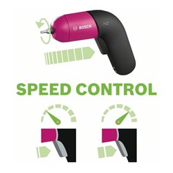 Bosch IXO Akku-Schrauber Colour Edition, Akku - Micro-USB-Ladegerät, Bit-Starter Set