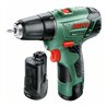 Bosch Akku-Zweigang-Bohrschrauber EasyDrill 12-2, mit 2 x PBA 12V 2.5 Ah Akku